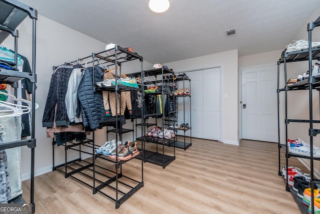 12701 Ga Highway 96 E, Fort Valley, GA 31030 - spacious closet with wood finished floors