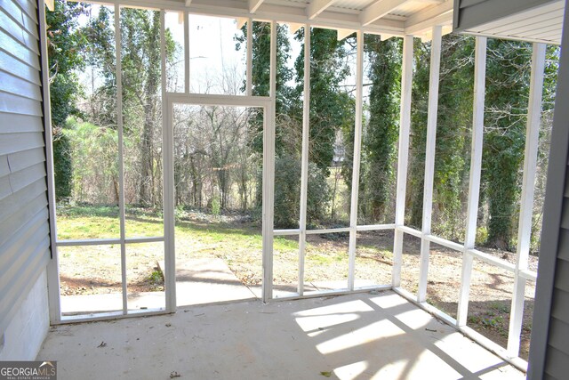 110 Wildwood Cir, Gainesville, GA 30501 - view of unfurnished sunroom