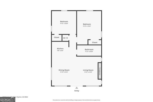 view of layout