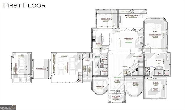 15794 Thompson Rd, Milton, GA 30004 - view of room layout