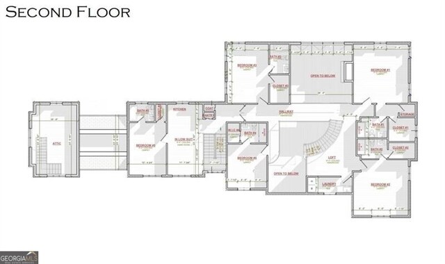 15794 Thompson Rd, Milton, GA 30004 - view of home floor plan