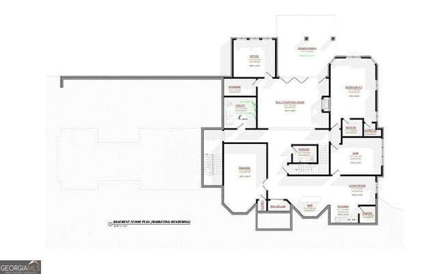 15794 Thompson Rd, Milton, GA 30004 - view of room layout