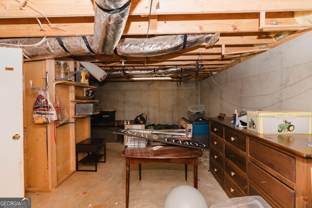 31 Wyngate Ct, Dallas, GA 30157 - view of unfinished below grade area