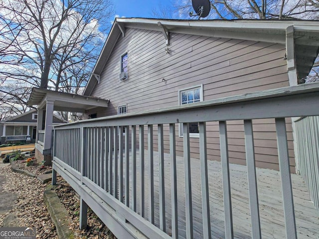 view of side of home