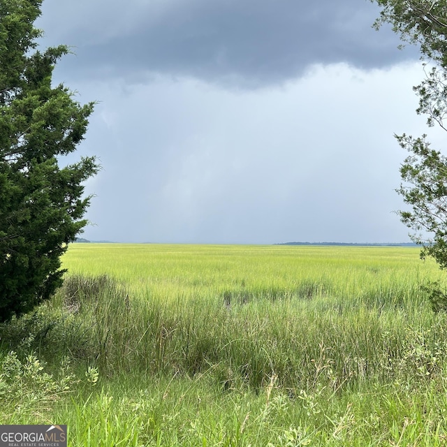 view of landscape with a rural view