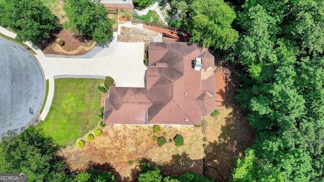 aerial view