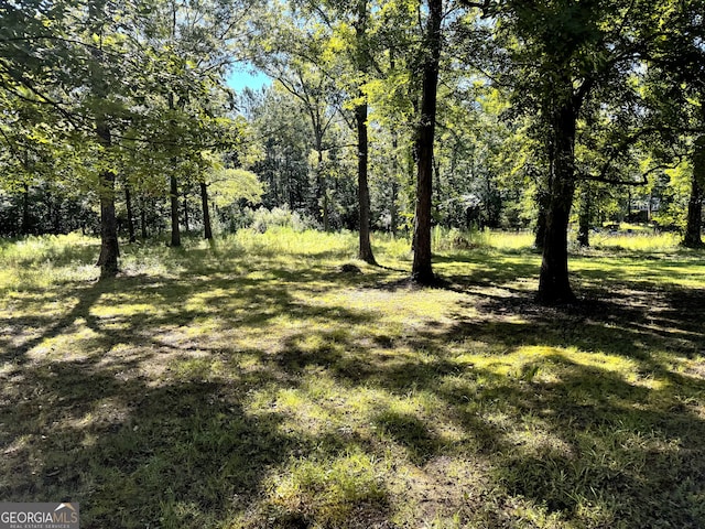 view of nature featuring a wooded view