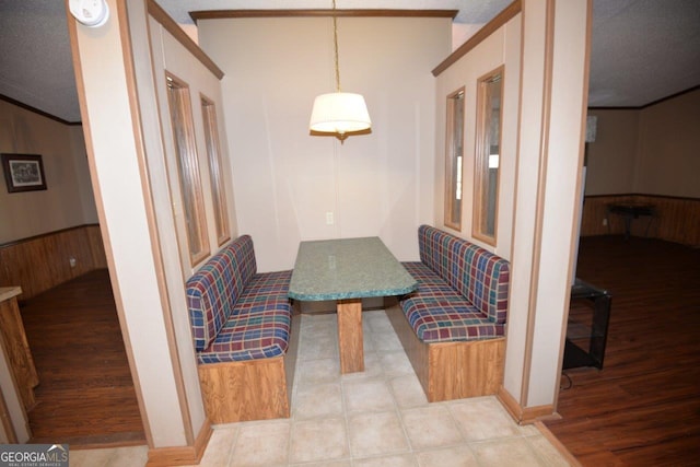 160 Cold Branch Rd, Eatonton, GA 31024 - dining room featuring ornamental molding and wood finished floors