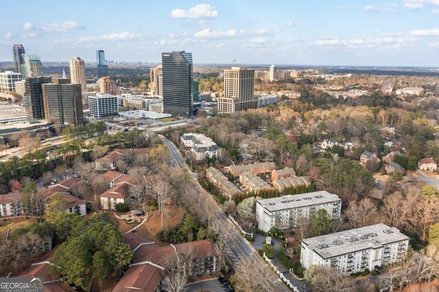 3203 Lenox Rd NE Unit 1, Atlanta, GA 30324 - bird's eye view with a city view