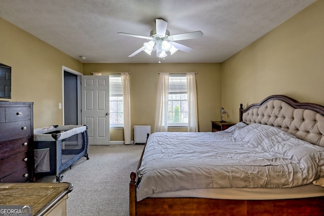 95 Volunteer Ln, Murphy, NC 28906 - bedroom with baseboards, carpet, and ceiling fan