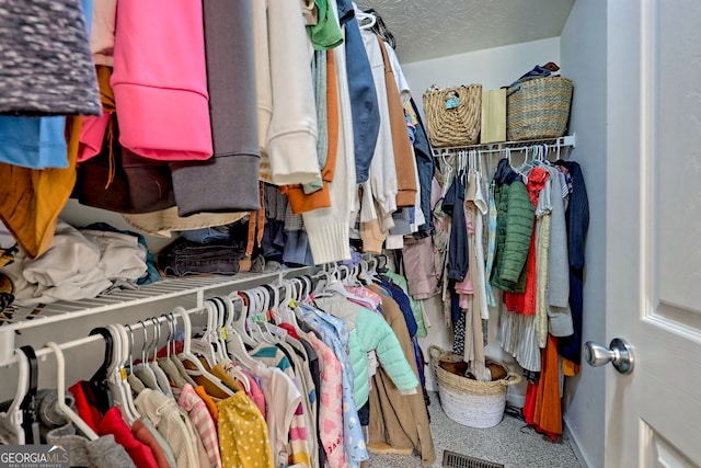 95 Volunteer Ln, Murphy, NC 28906 - spacious closet with visible vents and carpet floors