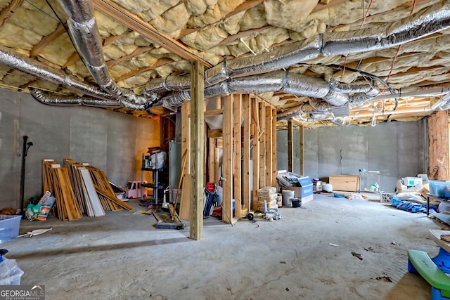 95 Volunteer Ln, Murphy, NC 28906 - view of unfinished below grade area