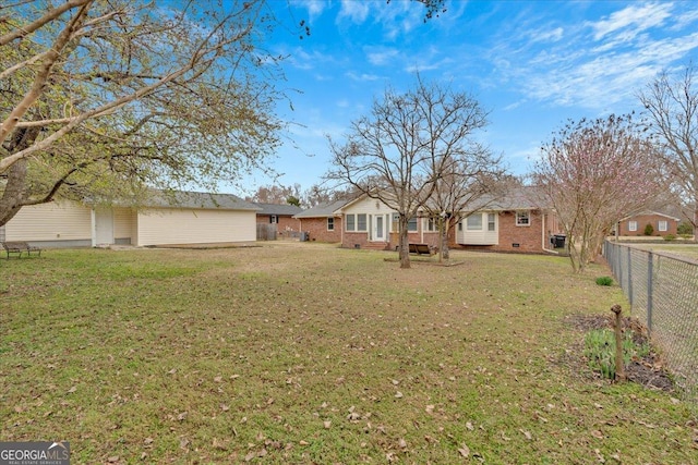 25 Wesley Trce SE, Cartersville, GA 30120 - view of yard with fence