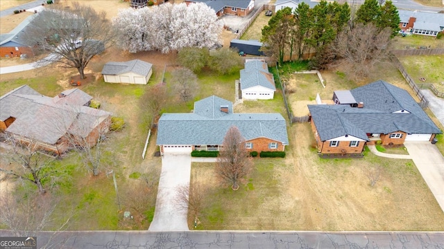25 Wesley Trce SE, Cartersville, GA 30120 - bird's eye view featuring a residential view