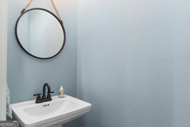 408 Davis St, Monroe, GA 30655 - bathroom featuring a sink