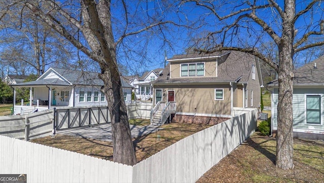 408 Davis St, Monroe, GA 30655 - view of front of property featuring roof with shingles