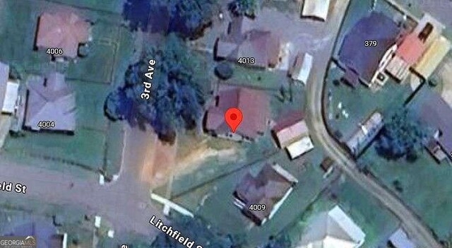 map of property with streets / nearby areas