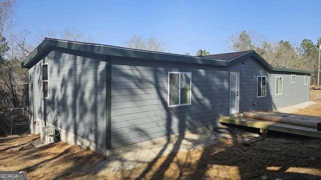 4417 Etterle Rd, Blythe, GA 30805 - back of property featuring a deck