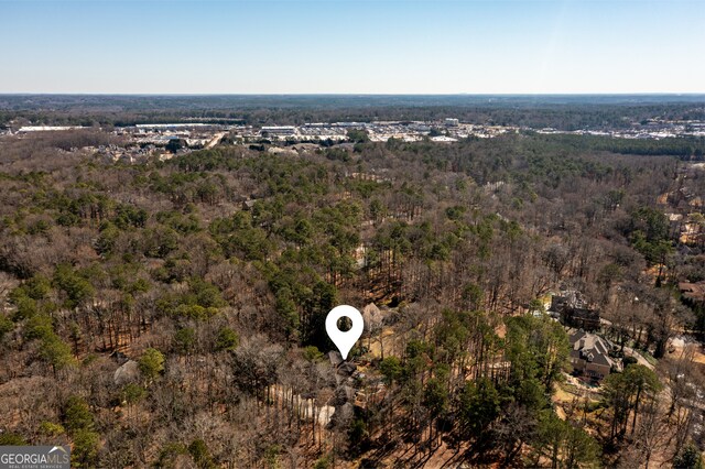 1435 Jay Ct, Snellville, GA 30078 - drone / aerial view with a view of trees