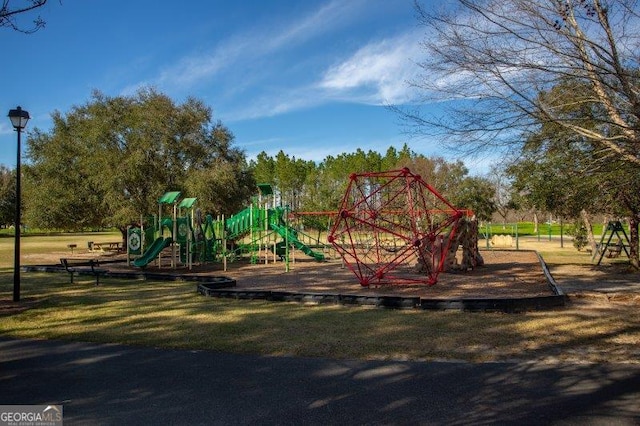 view of community playground