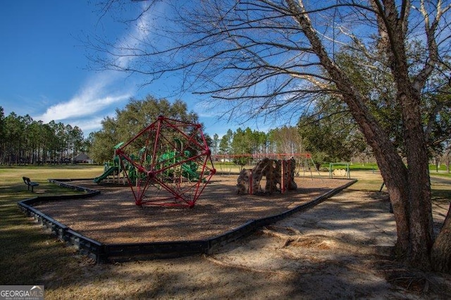 view of community playground