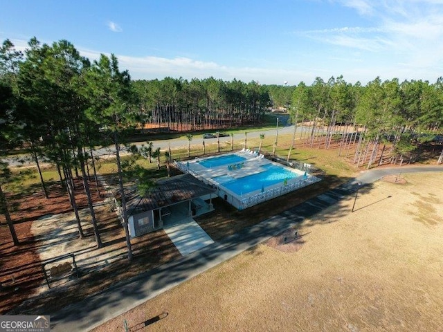 view of pool