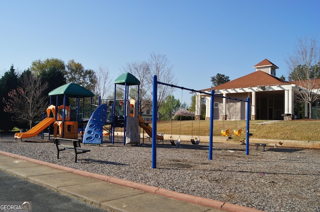 view of community playground