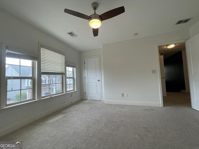 5928 Cobblestone Creek Cir, Mableton, GA 30126 - interior space with visible vents, light colored carpet, and baseboards