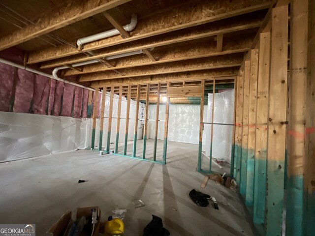 5928 Cobblestone Creek Cir, Mableton, GA 30126 - view of unfinished below grade area