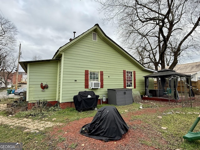 view of rear view of property