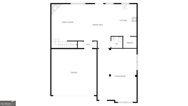1181 Paramount Dr, Mcdonough, GA 30253 - view of room layout
