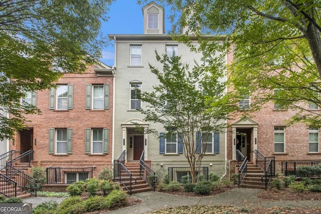 multi unit property with brick siding