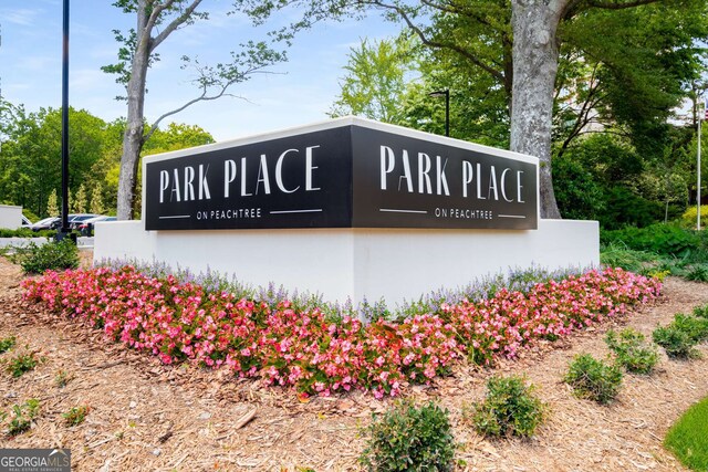 2660 Peachtree Rd NW Unit 14D, Atlanta, GA 30305 - view of community sign