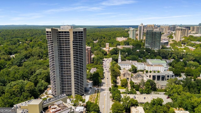 2660 Peachtree Rd NW Unit 14D, Atlanta, GA 30305 - aerial view of a forest