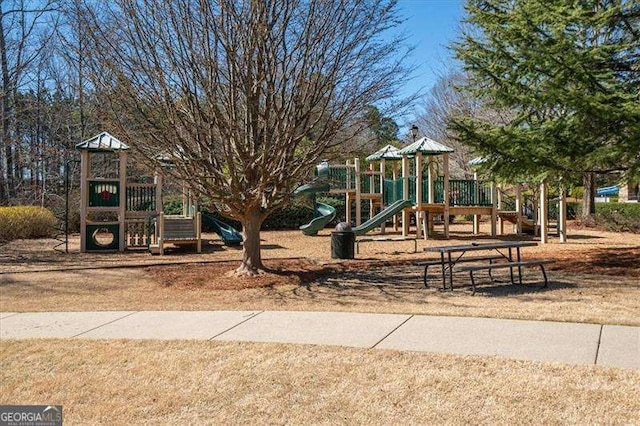 view of community play area