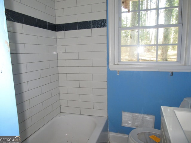 bathroom with toilet