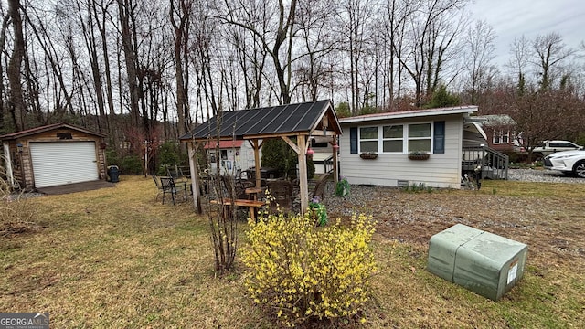 view of outbuilding with an outbuilding