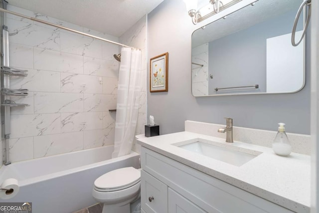 1901 Cumberland Ct SE, Smyrna, GA 30080 - bathroom featuring vanity and shower / tub combo