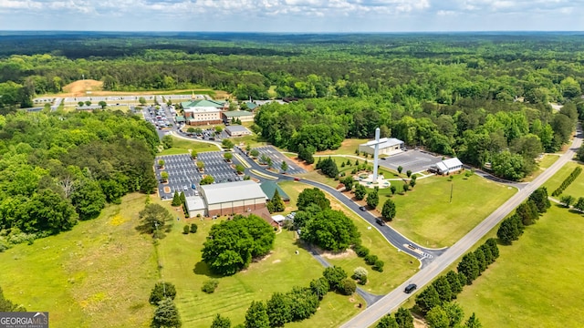 aerial view with a view of trees