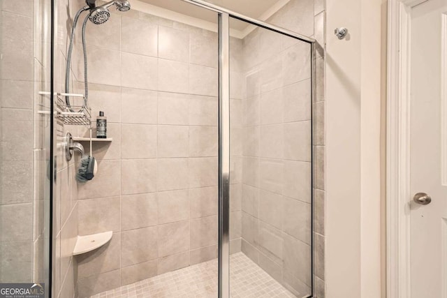 full bath featuring a stall shower