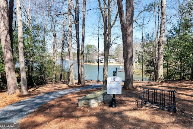 view of property's community