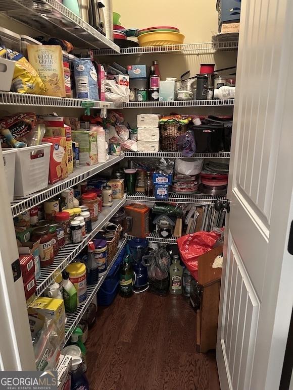 view of pantry