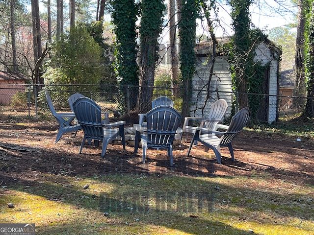 4025 Gretna Dr, Decatur, GA 30035 - view of yard with fence