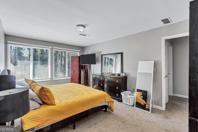 5545 Circlestone Ln, Stone Mountain, GA 30083 - carpeted bedroom with visible vents and baseboards