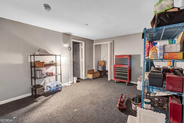 5545 Circlestone Ln, Stone Mountain, GA 30083 - interior space with baseboards and carpet floors