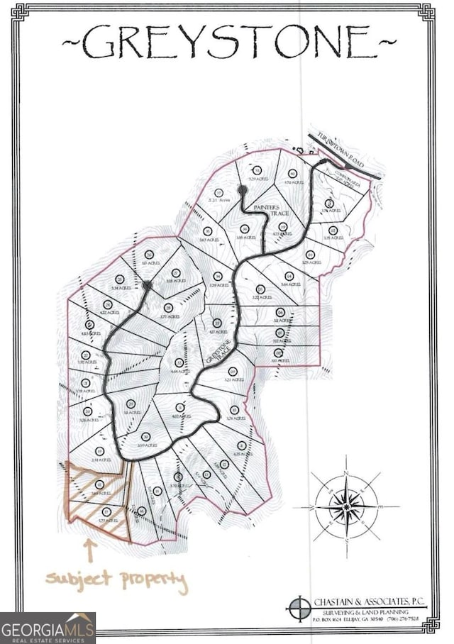 850 Greystone Trce, Ellijay GA, 30536 land for sale