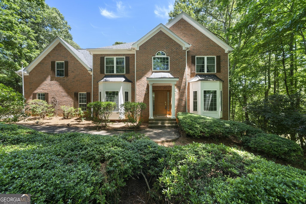 5960 Camelia Dr, Douglasville, GA 30135 - view of front of house with brick siding