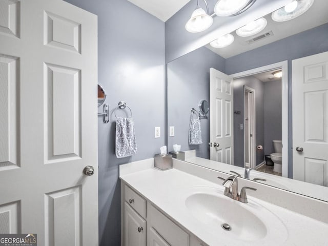 9035 Forest Path Dr, Gainesville, GA 30506 - bathroom featuring toilet and vanity