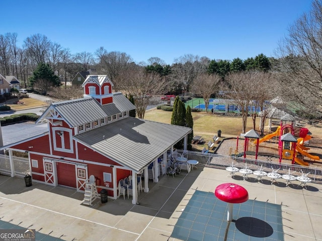 9035 Forest Path Dr, Gainesville, GA 30506 - aerial view of a tree filled landscape