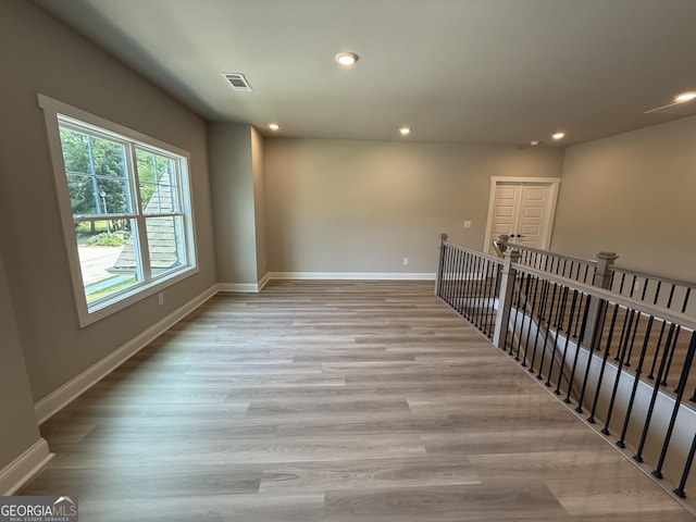 73 Hewett Rd, Pendergrass, GA 30567 - spare room with recessed lighting, baseboards, and wood finished floors